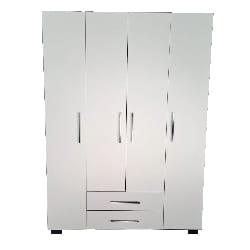 4 Door Wardrobe with 2 Drawers - R2725.00